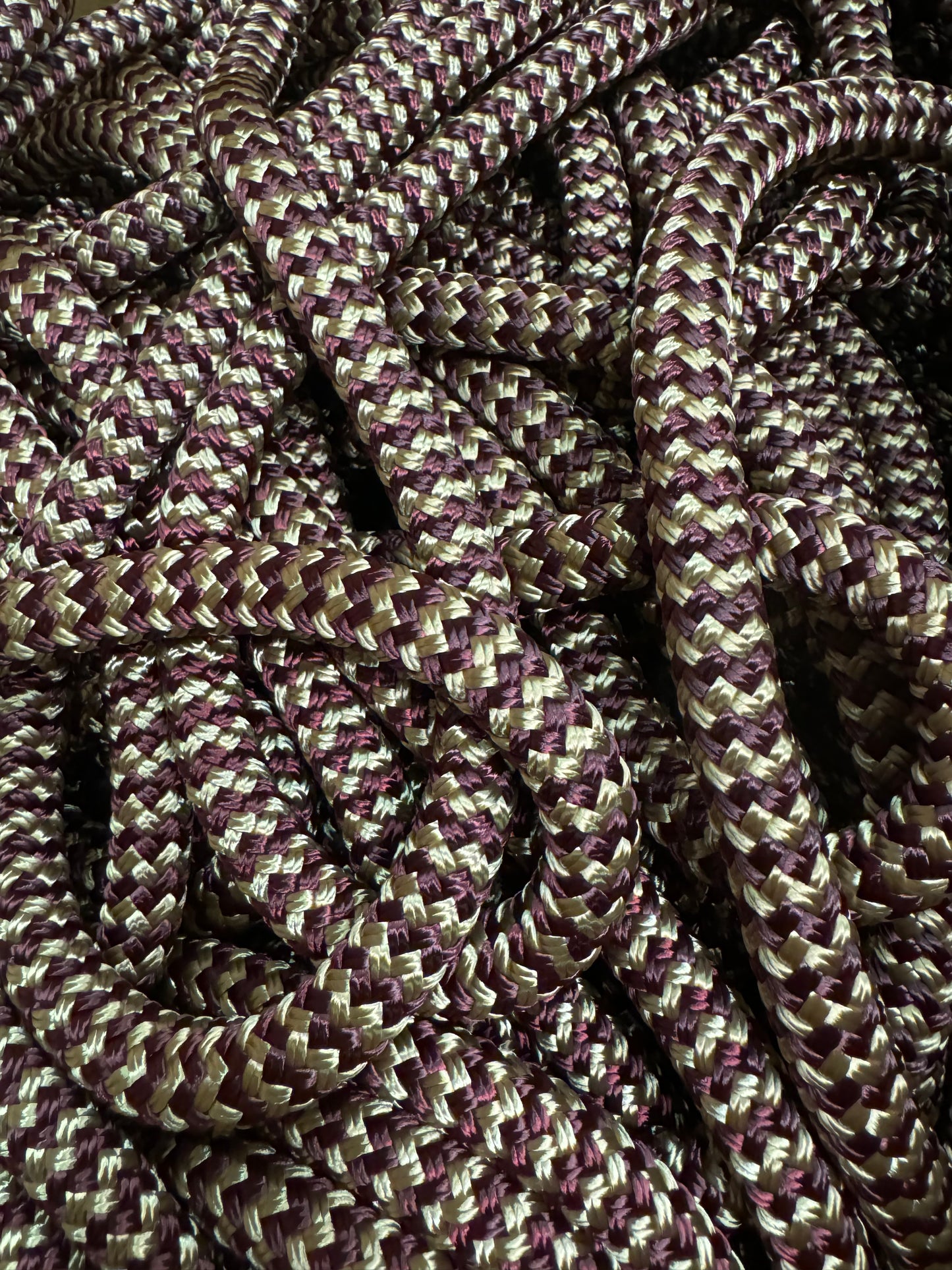 9/16" Double Braid Polyester Yacht Rope - For Reins and Leads By The Foot