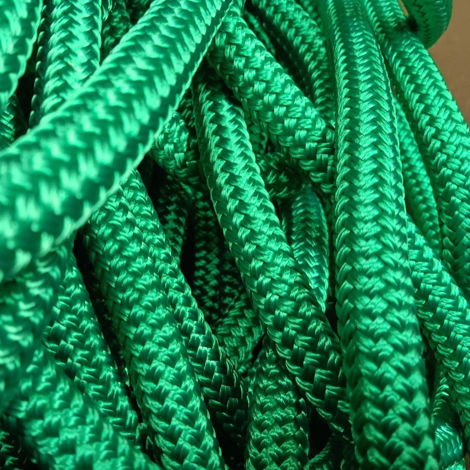 9/16" Double Braid Polyester Yacht Rope - For Reins and Leads By The Foot