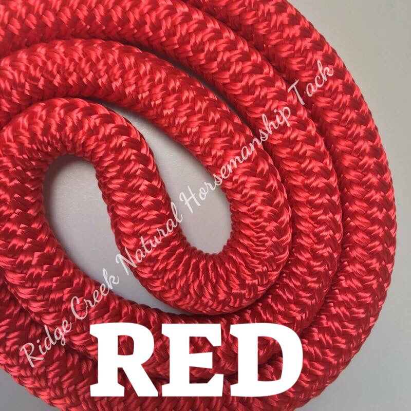 1/2 Double Braid Polyester Yacht Rope - For Reins and Leads By The Fo –  Ridge Creek Rope