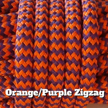 400’ Spool of Purple/Orange Zigzag