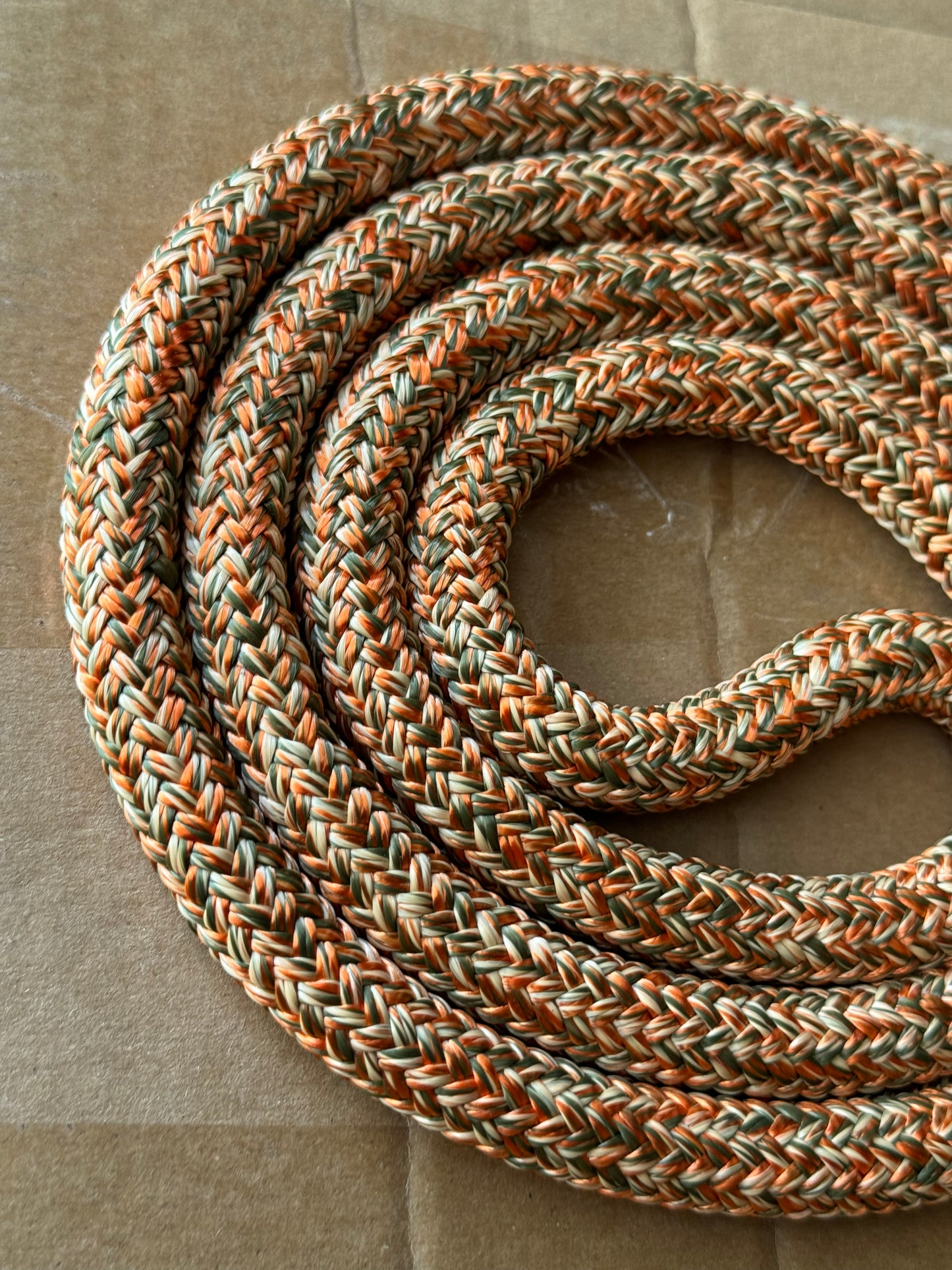 9/16" Double Braid Polyester Yacht Rope - For Reins and Leads By The Foot