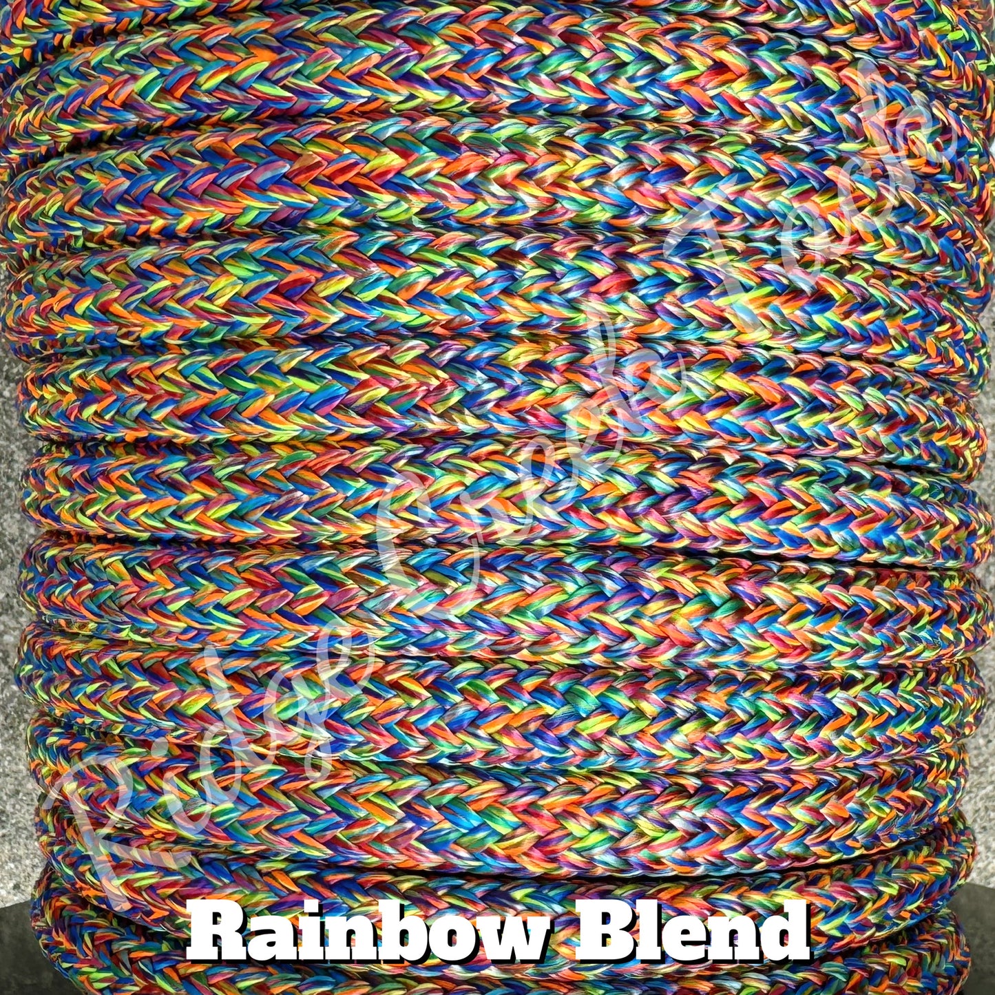 9/16" Double Braid Polyester Yacht Rope - For Reins and Leads By The Foot