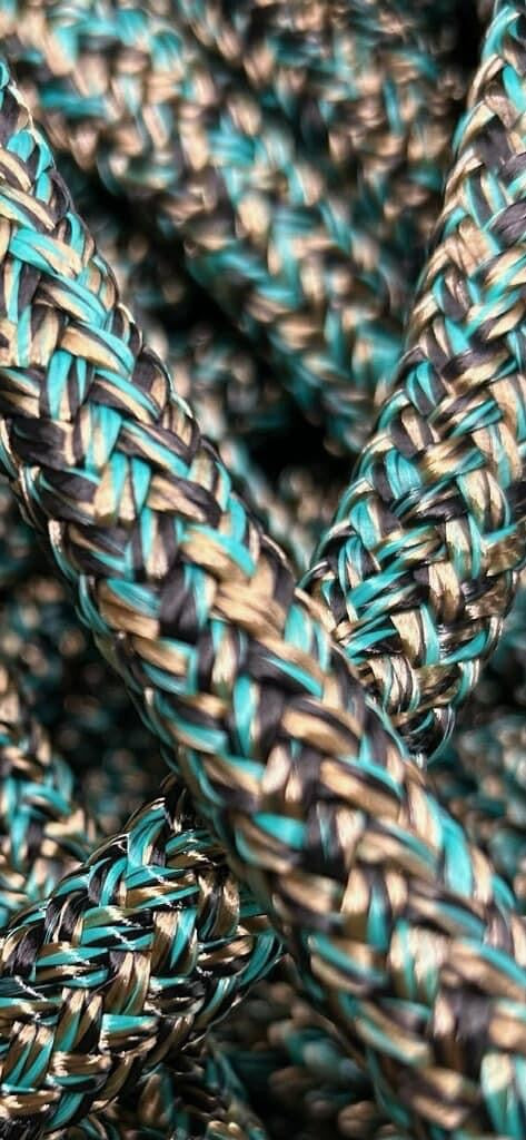 9/16" Double Braid Polyester Yacht Rope - For Reins and Leads By The Foot